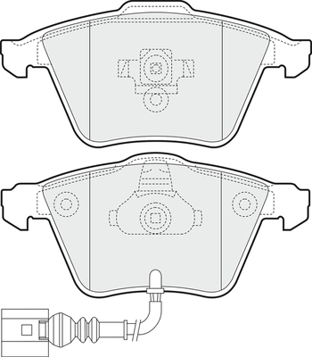 Brake Pad Set, disc brake (PD3579)