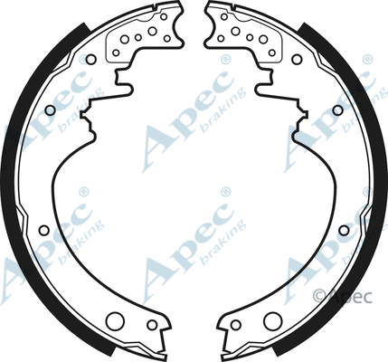 Brake Shoe Set (SHU419)