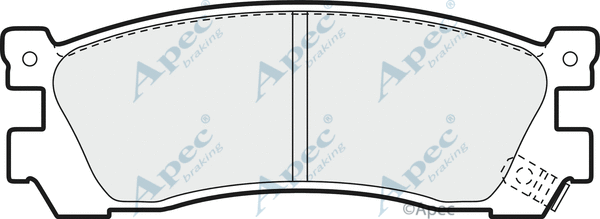Brake Pad Set, disc brake (PAD883)