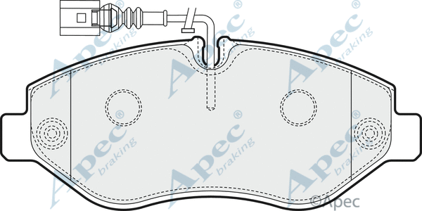Brake Pad Set, disc brake (PAD1571)