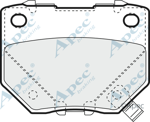Brake Pad Set, disc brake (PAD1276)