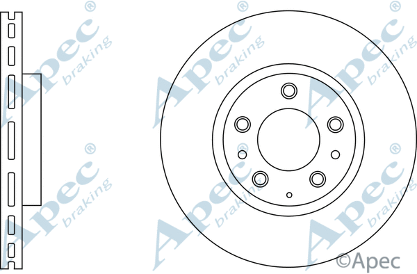 Brake Disc (DSK2665)