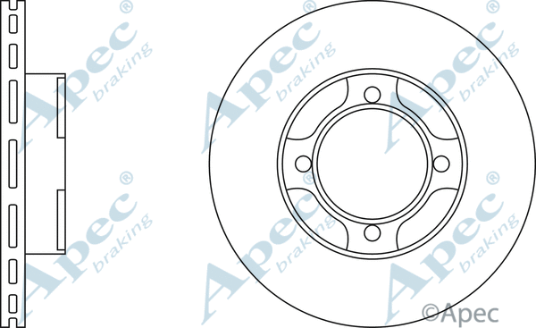 Brake Disc (DSK324)