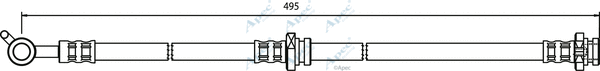 Brake Hose (HOS3578)