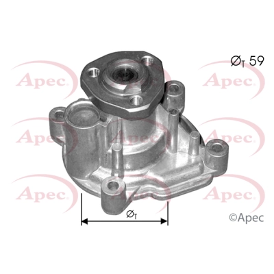 Water Pump, engine cooling (AWP1041)