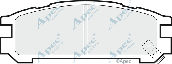 Brake Pad Set, disc brake (PAD748)