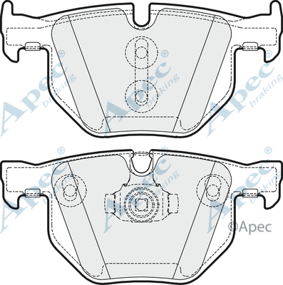 Brake Pad Set, disc brake (PAD1643)