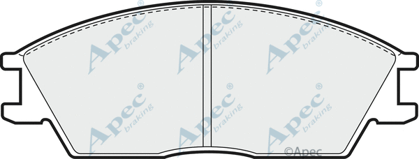 Brake Pad Set, disc brake (PAD506)