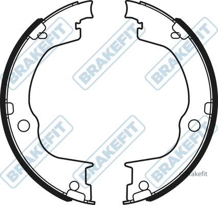 Brake Shoe Set, parking brake (BSH1056)