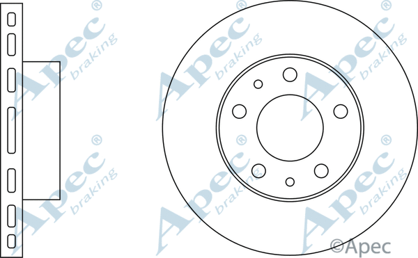 Brake Disc (DSK644)