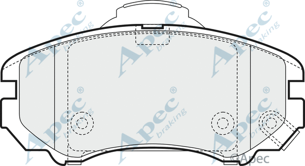 Brake Pad Set, disc brake (PAD1451)