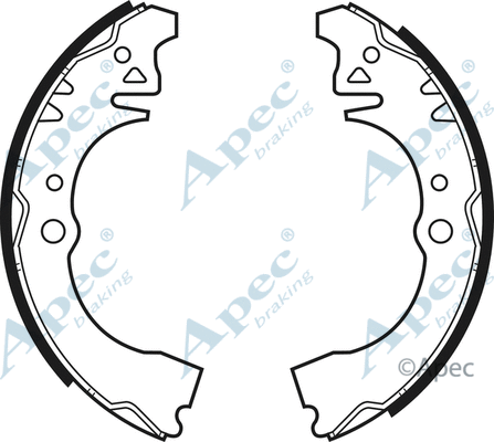 Brake Shoe Set (SHU487)