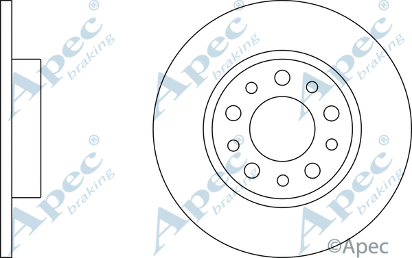 Brake Disc (DSK2430)