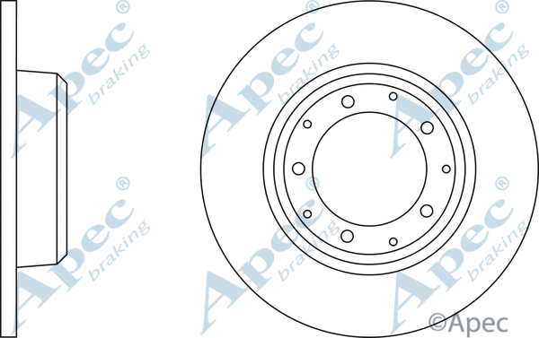 Brake Disc (DSK2452)