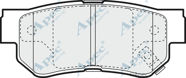 Brake Pad Set, disc brake (PAD1121)