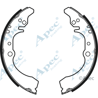 Brake Shoe Set (SHU572)