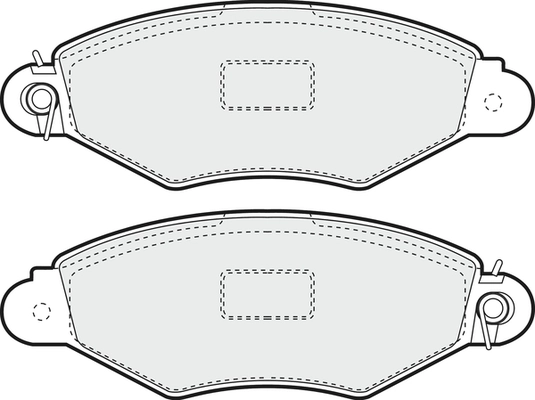 Brake Pad Set, disc brake (PD3035)