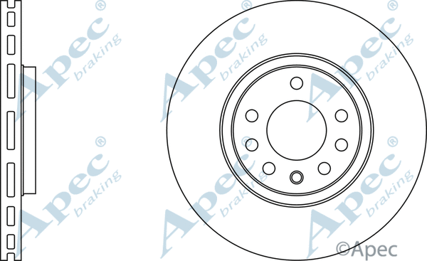 Brake Disc (DSK2176)