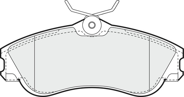 Brake Pad Set, disc brake (PD3126)