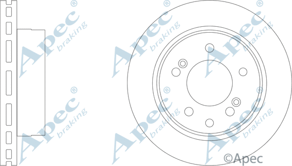 Brake Disc (DSK3501)
