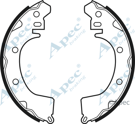 Brake Shoe Set (SHU439)