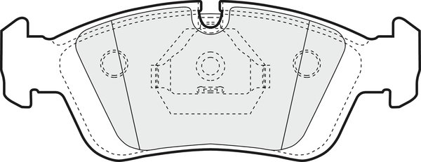 Brake Pad Set, disc brake (PD3014)