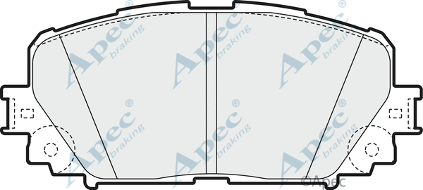 Brake Pad Set, disc brake (PAD1572)