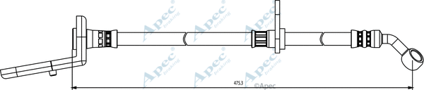 Brake Hose (HOS3860)