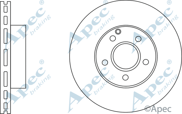 Brake Disc (DSK2585)