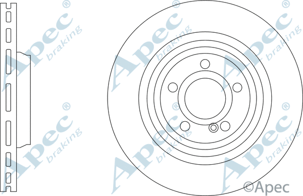 Brake Disc (DSK3342)
