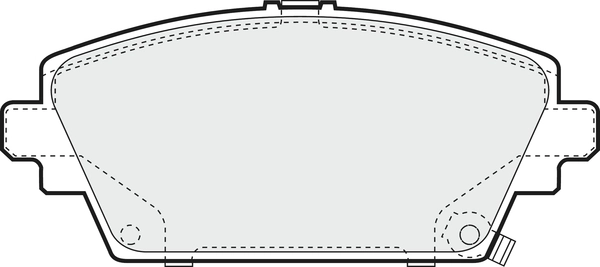 Brake Pad Set, disc brake (PD3133)
