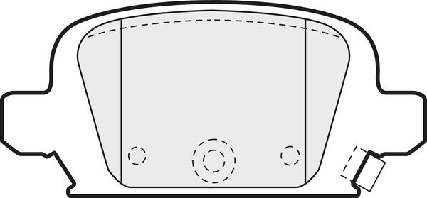 Brake Pad Set, disc brake (PD3547)