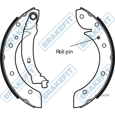 Brake Shoe Set (BSH1013)