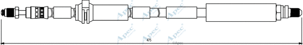 Brake Hose (HOS3851)