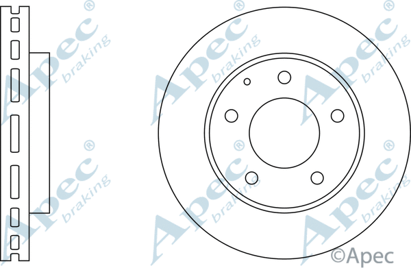 Brake Disc (DSK524)