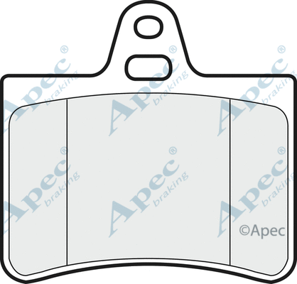 Brake Pad Set, disc brake (PAD1233)
