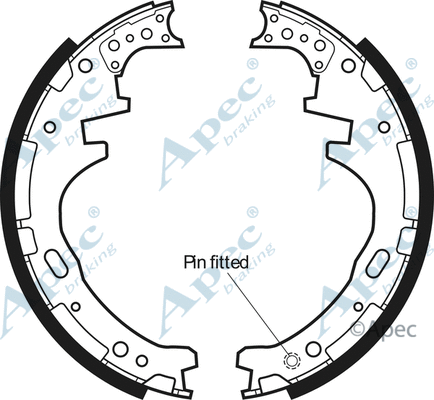Brake Shoe Set (SHU422)