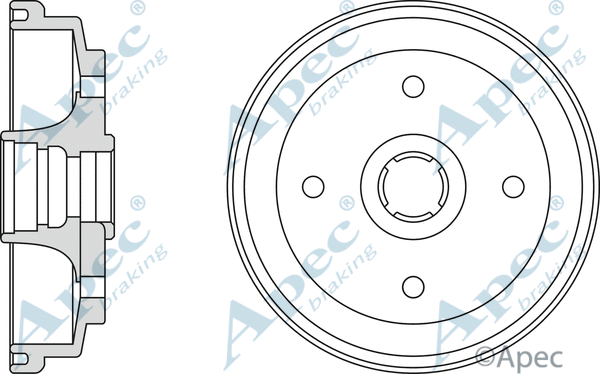 Brake Drum (DRM9100)