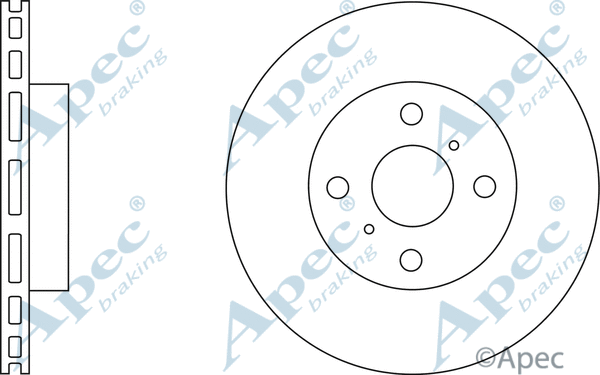 Brake Disc (DSK2646)