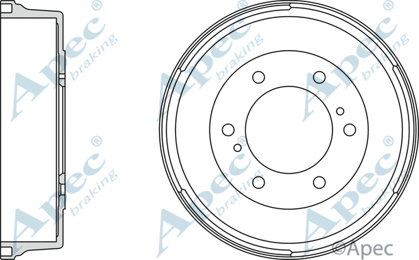 Brake Drum (DRM9715)