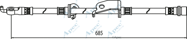 Brake Hose (HOS4072)
