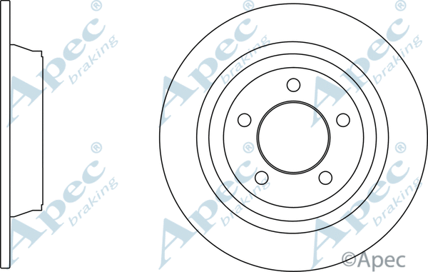 Brake Disc (DSK3122)