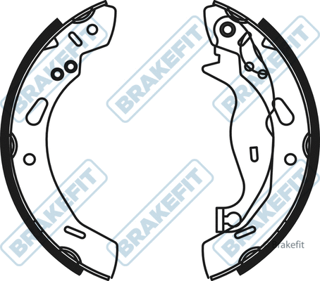Brake Shoe Set (BSH1074)