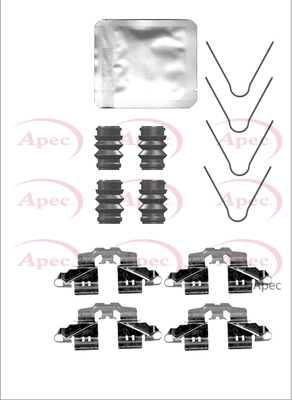 Accessory Kit, disc brake pad (KIT1382)