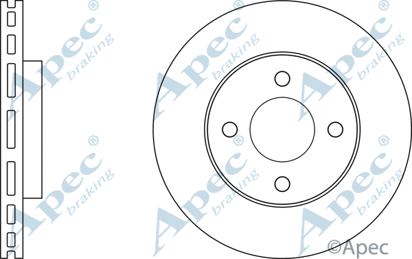 Brake Disc (DSK3092)