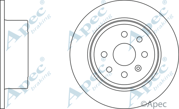 Brake Disc (DSK712)