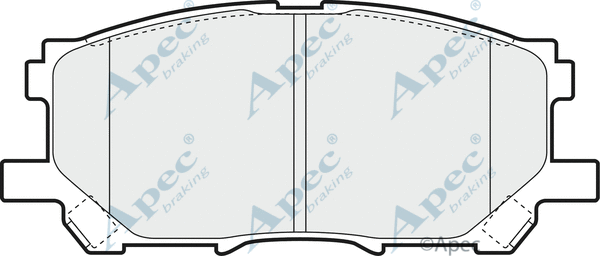 Brake Pad Set, disc brake (PAD1338)