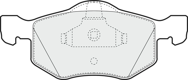 Brake Pad Set, disc brake (PD3542)