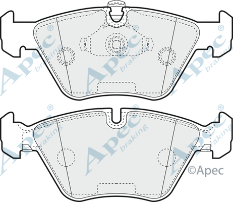 Brake Pad Set, disc brake (PAD1065)