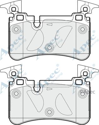 Brake Pad Set, disc brake (PAD1678)